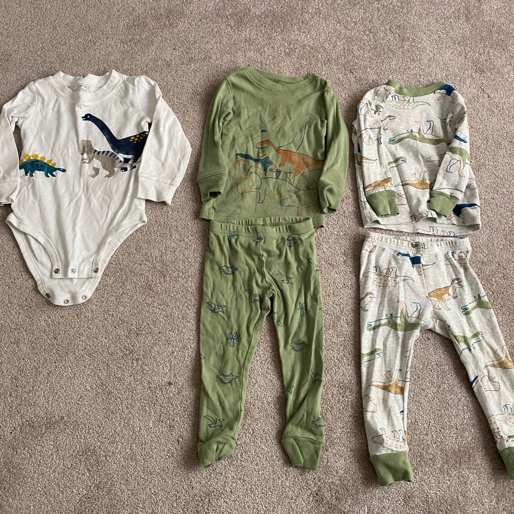 Dino outfits 18 months
